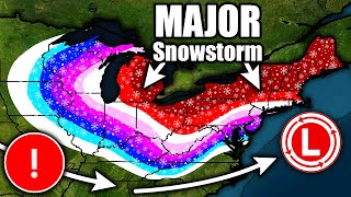 Models now show Historic Snowstorm for the first week of January [upl. by Einnob]