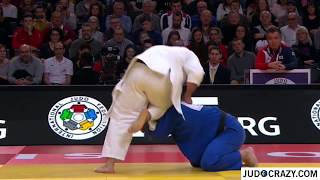 Tushishvili GEO vs Kageura JPN Knee in the ear [upl. by Sirdna601]