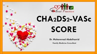 CHA2DS2VASC SCORE Dr Mohammed Abdelhamid [upl. by Nanam350]