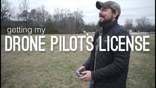 Getting My DRONE Pilots License for YouTube  Cramming for the Part 107 in 2 Days [upl. by Kacie]