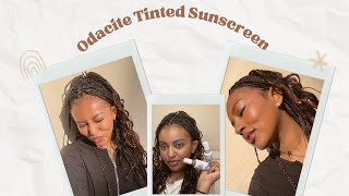 ODACITE SPF 50 TINTED MINERAL DROPS REVIEW [upl. by Sherye]