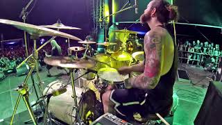 SUFFOCATIONCatatoniaEric MorottiLive in Brutal Assault 2017 Drum Cam [upl. by Kyne30]