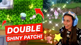 8 SHINIES amp A DOUBLE SHINY PATCH Pokémon BDSP [upl. by Lagasse402]