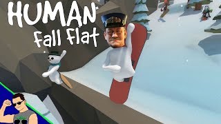 Human Fall Flat quotICEquot Level Walkthrough amp Funny Moments [upl. by Irac]