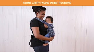 How to Front Carry in Explore Baby Carrier [upl. by Howarth817]