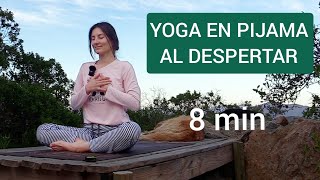 YOGA EN CAMA AL DESPERTAR  YOGA 8 MINUTOS  ELENA MALOVA [upl. by Wilmette]