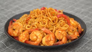 Korean Spicy Stirfried Noodles [upl. by Eeznyl]