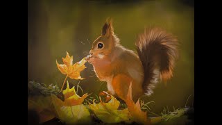 Squirrel Painted in VR with Vermillion [upl. by Nic805]