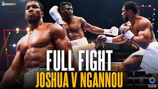 FULL FIGHT  Joshua vs Ngannou  AJ Delivers BRUTAL Second Round Knockout 💥 [upl. by Pestana974]