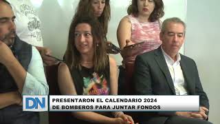 Presentaron el calendario 2024 de bomberos para juntar fondos [upl. by Lallage]