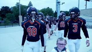 Varsity Football  Carroll Vs BoydenHull Rock Valley [upl. by Licha232]