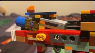 Lego glock 43x barrel tilt mechanism [upl. by Elockcin254]