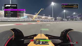 F1 24 Bahrain Grand Prix race start [upl. by Enowtna]