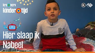 🛏 Hier Slaap ik  Nabeel Kindertijd KRONCRV [upl. by Nnav]