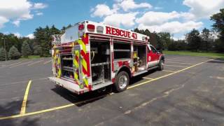 4 Guys Fire TrucksNorth Franklin Twp PAF550 MiniPumper [upl. by Ayk]