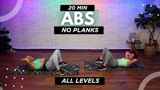 🔥 20Min Abs Burner Workout  No Planks Wrist amp Beginner Friendly 💪 [upl. by Oiromed]