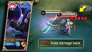 NATALIA PERFECT GAME AND BEST BUILD AFTER REVAMP 🔥 EX TOP 1 GLOBAL NATALIA BEST BUILD 2023 [upl. by Rinum]