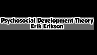 Erik erikson psychosocial development 8 stages in Urdu  Psychosocial development Theory Erik Erikso [upl. by Hennebery240]