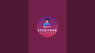 Study Hub by Saurabh 🌍 is live [upl. by Concha77]