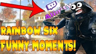 I Throw Alinitys Cat In Rainbow Six R6 funny moments [upl. by Betteanne]