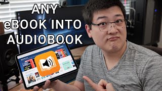 Make Any eBook an Audiobook on iPad or iPhone [upl. by Eiuqnimod]