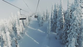 Big Mountain Ski Day in Whitefish MT 172021 [upl. by Concepcion]