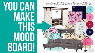 How to Make an Interior Design Mood Board in Photoshop [upl. by Yelsnik]