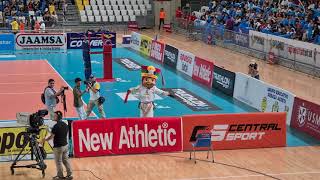 Universitario 1 vs Alianza Lima 3 desde la tribuna  Liga nacional de Voley [upl. by Fahy281]