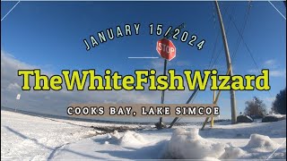 Lake Simcoe Ice Update January 15 2024 [upl. by Bobbie]