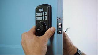 Kwikset Powerbolt® 250 Electronic Door Lock Installation Video [upl. by Remmer]