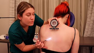 ASMR for DEEP SLEEP  Nervoscope Spine Tracing amp Chiropractic Exam [upl. by Gnol763]