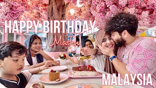 ഈ HEAVENLY LIFE തന്നത് സോനു ആണ് 🥰 MASHU’s BIRTHDAY IN ELampN LONDON CAFE 🥳🤩  PAVILLION MALAYSIA 🇲🇾😍 [upl. by Edette936]