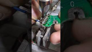 Satisfying Precision Soldering of Common Electronic Components with Laser [upl. by Wernsman541]