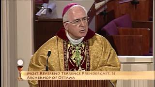 EWTN Daily Catholic Mass 2014423 Most Reverend Terrence Prendergast SJ [upl. by Raamal]