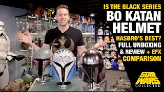 Black Series Bo Katan Helmet Review amp Unboxing [upl. by Rycca427]