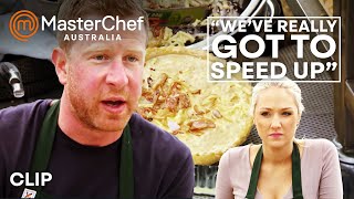 Nicole Drops A Quiche  MasterChef Australia  MasterChef World [upl. by Arej468]