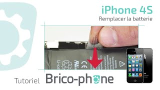 Tuto réparer iPhone 4S  Changer la batterie démontage  remontage HD [upl. by Grannie]