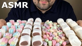 ASMR MARSHMALLOWS EATING SOUNDS Eating Show Mukbang NO TALKING [upl. by Sigfrid]