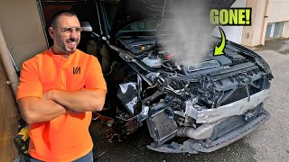 MY WRECKED AUDI RS3 JUST GOT A LOT MORE EXPENSIVE [upl. by Sirotek]