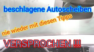 Hausmittel gegen beschlagene Autoscheiben by Oliver Haas Much [upl. by Assirac]