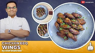 Spicy BBQ Wings  BBQ Wings  By chefshahroze [upl. by Odraner424]