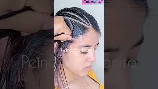 Peinados 🤩 peinados hairstyle braiders peinadosbonitos peinadosfaciles hairtutorial parati [upl. by Ailedamla422]