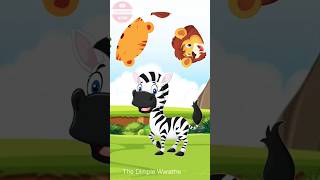 Zebra stripes 😹😹😹cartoon zebra shorts funny [upl. by Nniuqal157]