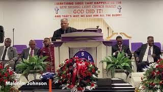 Malcom Johnson Funeral [upl. by Hendricks526]