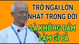 TRỞ NGẠI LỚN NHẤT TRONG ĐỜI LÀ KHÔNG DÁM LÀM GÌ CẢ  CHA PHẠM QUANG HỒNG GIẢNG MỚI NHẤT [upl. by Eicnahc]