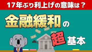 金融緩和の仕組みをイチから解説！マイナス金利にはどんな意味が？ [upl. by Acinomahs467]