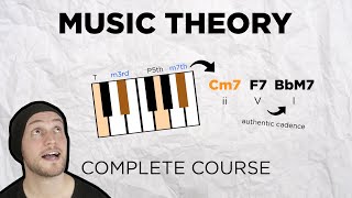 Music Theory COMPLETE course  EVERYTHING you need to know [upl. by Norm642]