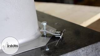 Sinkits SlotClip  Undermount Sink Clip for granite quartz concrete or other hard material [upl. by Dubenko867]