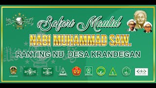 Live KRANDEGAN BERSHOLAWAT  SAFARI MAULID  ERTE 34 [upl. by Attlee]