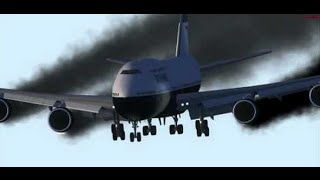 Boeing 747 Crash Cargo Plane accident in Afghanistan [upl. by Suivatra]